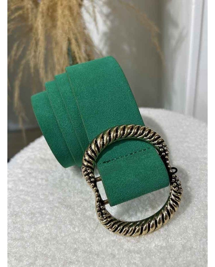 Ceinture vert cheap emeraude